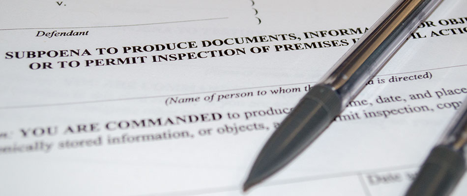 Subpeona